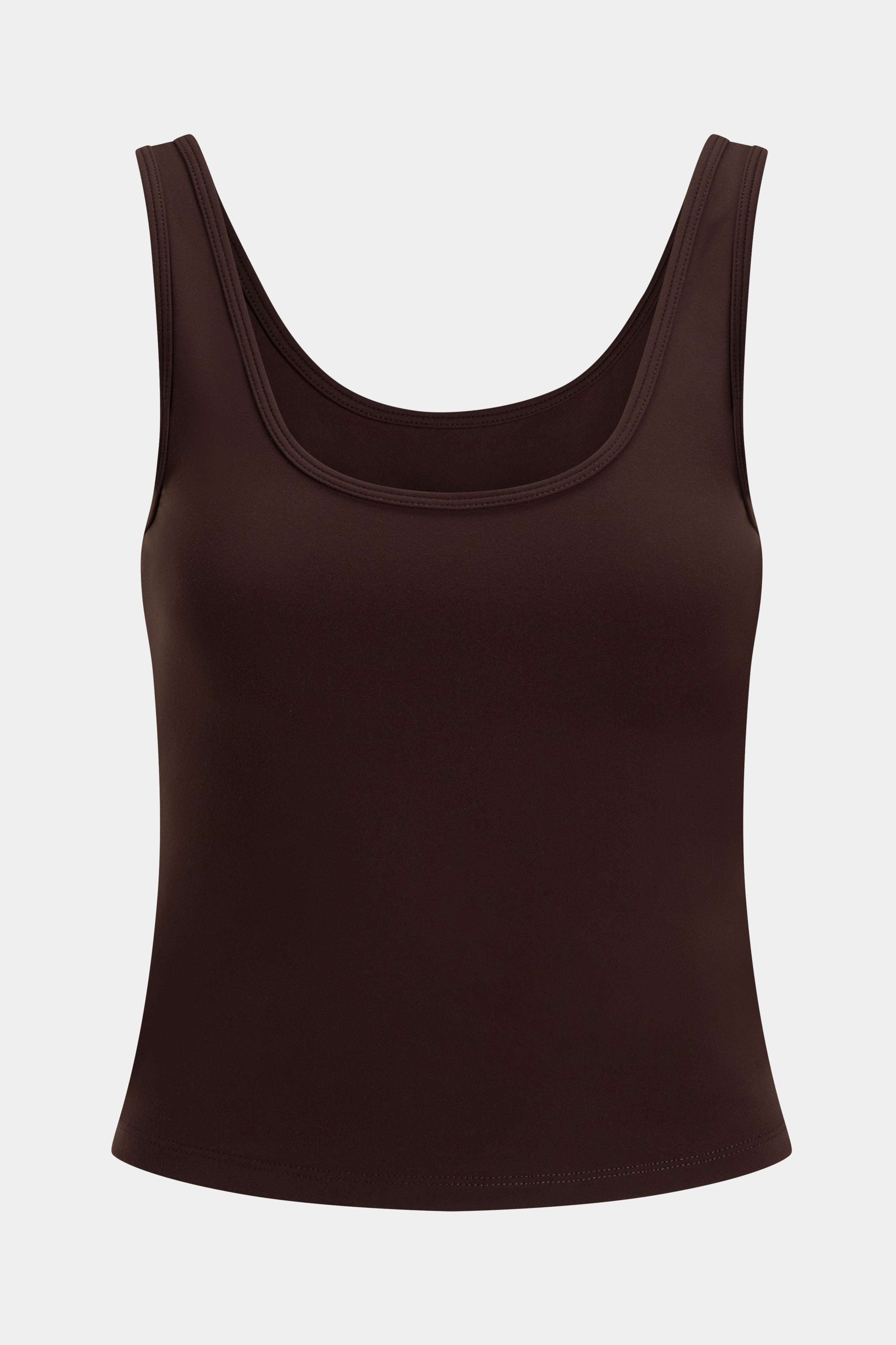 Cloudform® Square Neck Top - Espresso